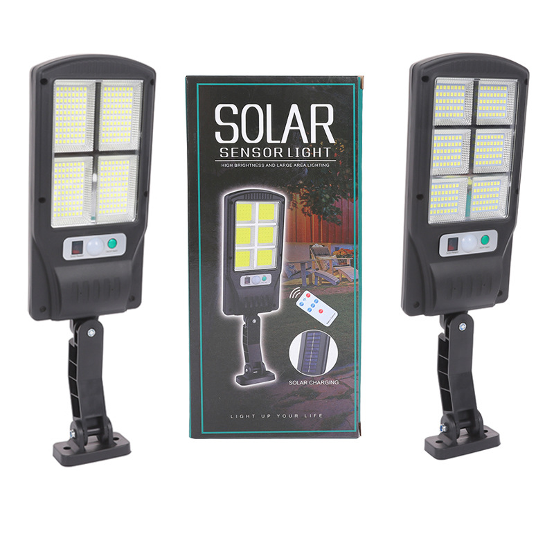 Solar integrated street lamp, led human body sensor courtyard light strip, remote control wall lamp, rural waterproof garden lamp, village