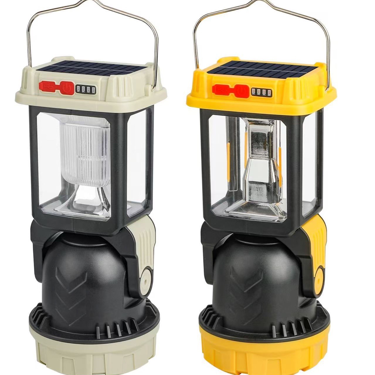 New LED solar multi-functional camping hanging lamp, tungsten filament multi-speed adjustable outdoor strong light emergency lamp, hand-held lamp details Picture