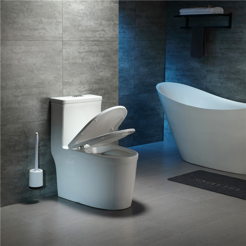 马桶家用8.0大口径民宿小户型坐便器虹吸式防臭节水大冲力座便器产品图