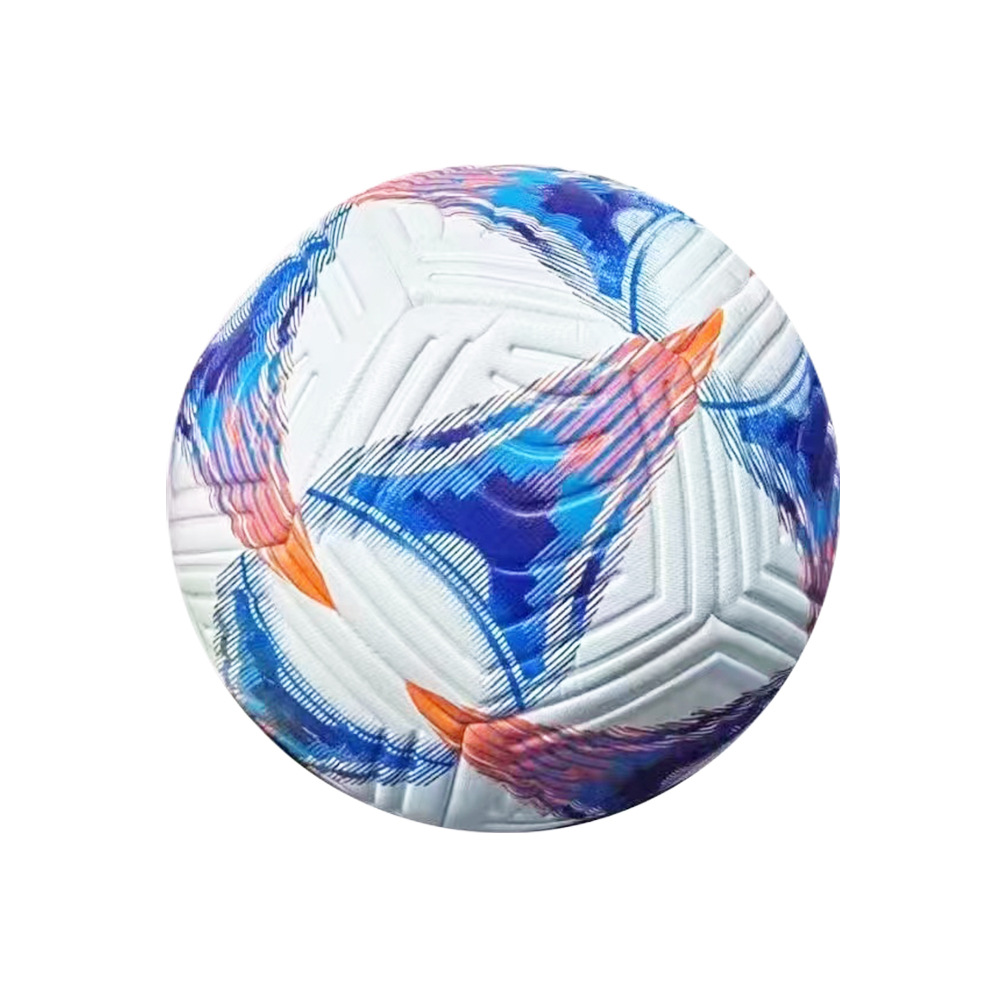跨境足球学生用球5号新款压纹足球青少年学生比赛训练足球批发产品图