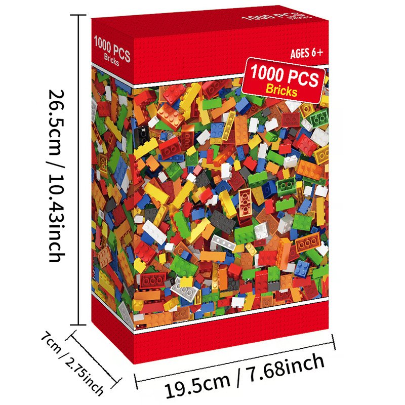 tumu Australian versatile building blocks children's educational assembly loose toys compatible with Lego small pieces Specification image