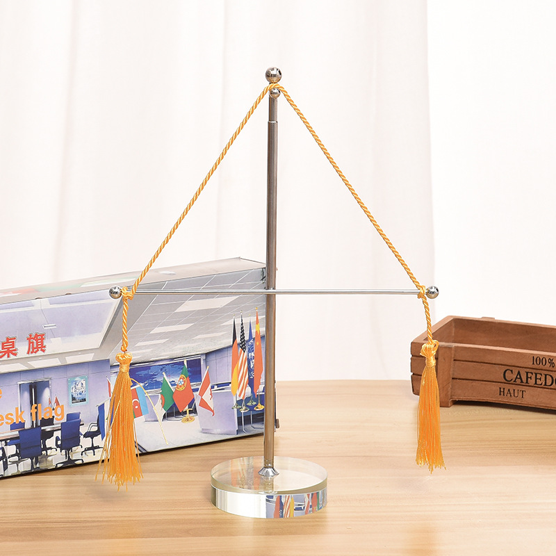 Stainless steel telescopic flagpole, extended outdoor household flagpole Specification image