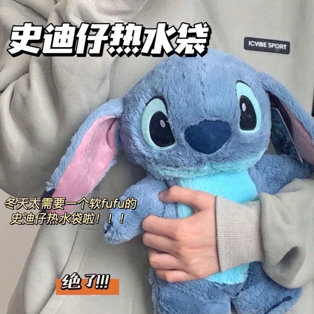 New winter Teddy hot water bag for filling water, cute plush hand warmer, student cartoon, high appearance level hot water bag details Picture