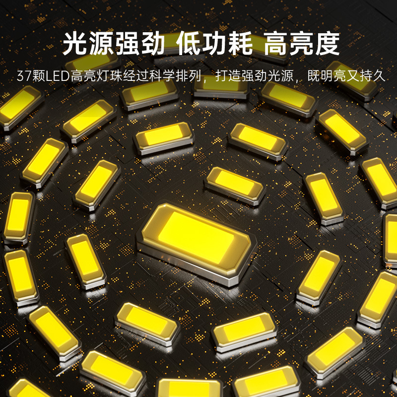 Solar-powered outdoor lights, camping lights, household power outage emergency lights, street stalls, night market stalls, ultra-bright rechargeable lighting bulbs Specification image