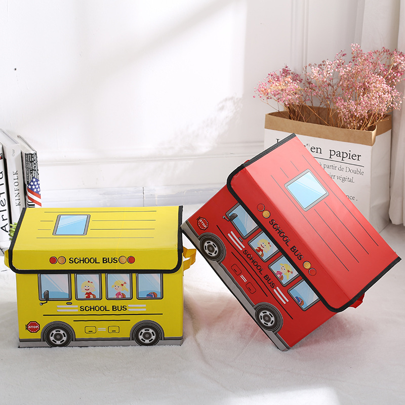 Wholesale of multi-functional children's storage boxes, toy storage boxes, clothing organization boxes, and waterproof storage boxes with car patterns Specification image