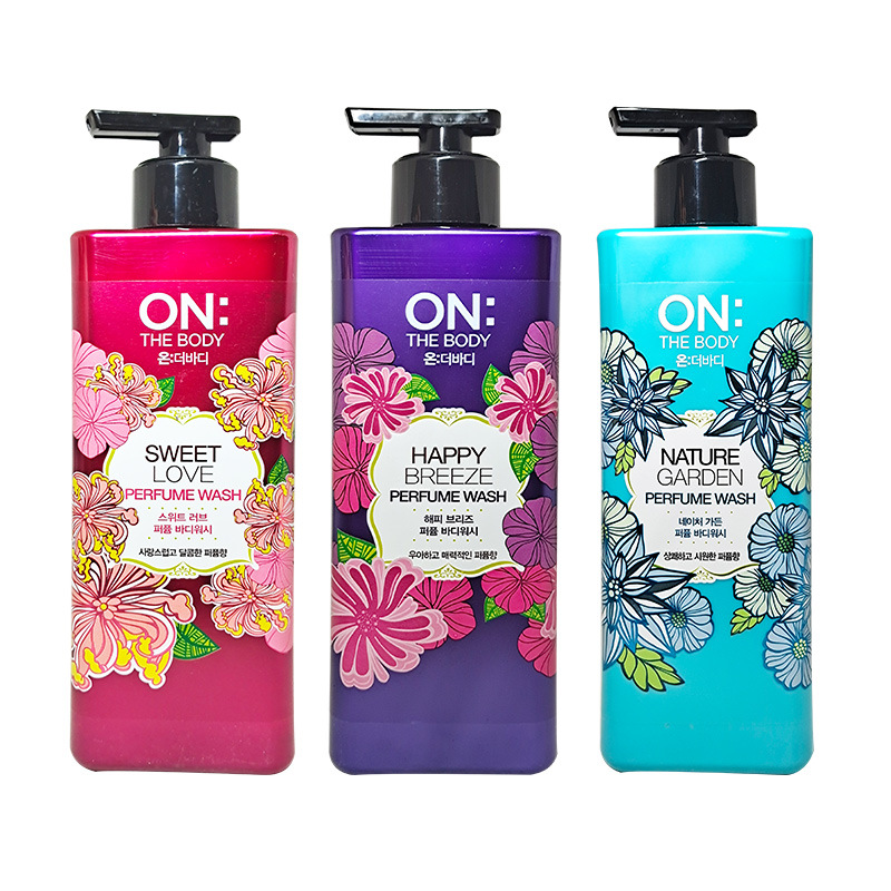 韩国进口LG安宝笛香水沐浴露沐浴液500ml