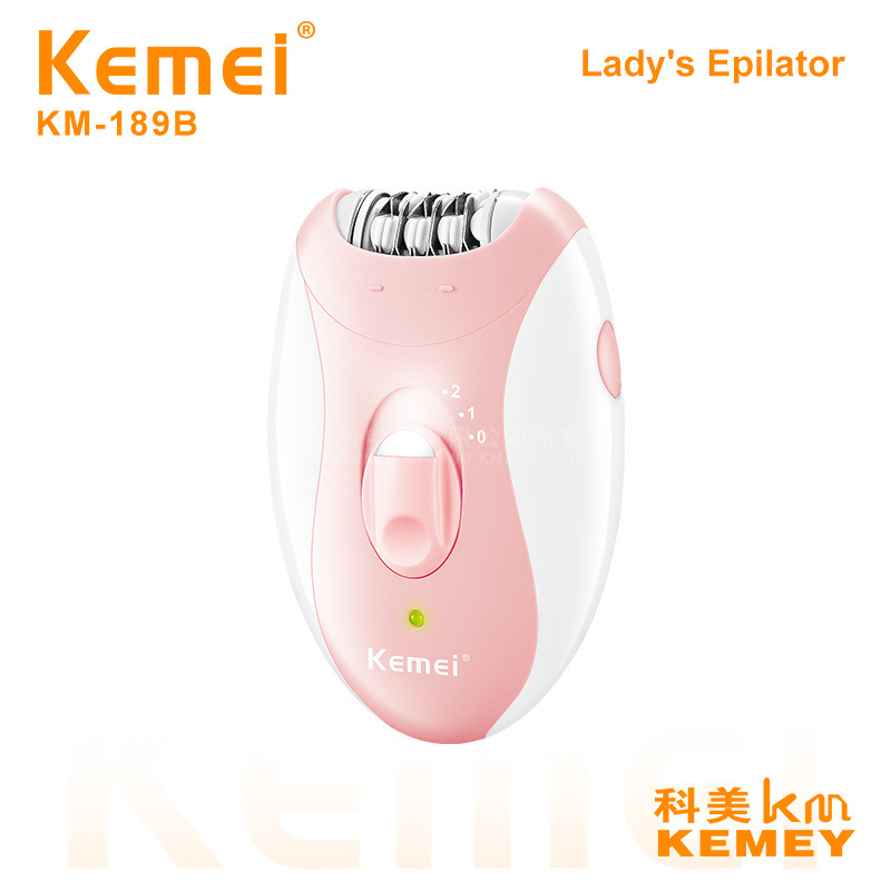Kemei kemei lady scraper blast KM-189B depilador eléctrico de alta calidad a prueba de agua y afeitado portátil