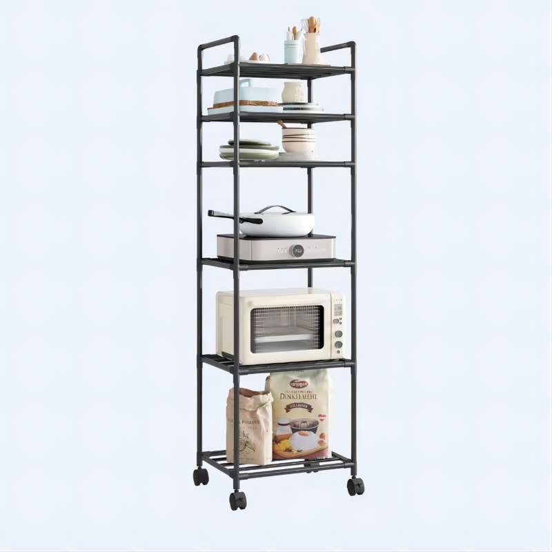 Customized wholesale of 6-layer kitchen storage racks with increased height and thickness, exclusively for export to Vietnam in Southeast Asia Item Picture