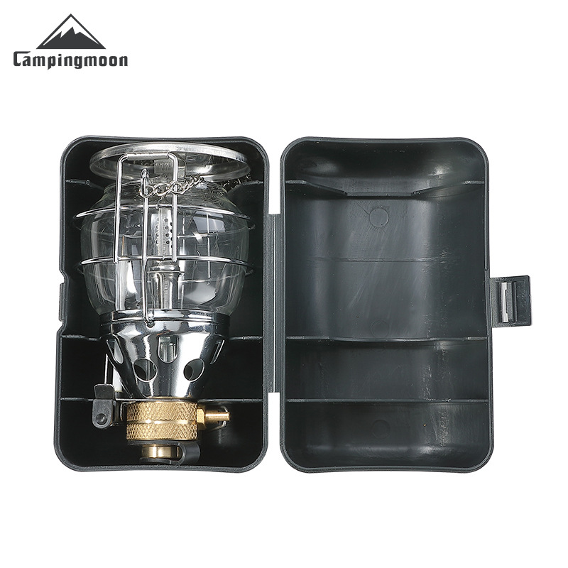 Koman T-4 outdoor camping lamp, medium-sized portable small lamp, campsite gas lamp, outdoor lighting lamp, tent lamp, household Item Picture