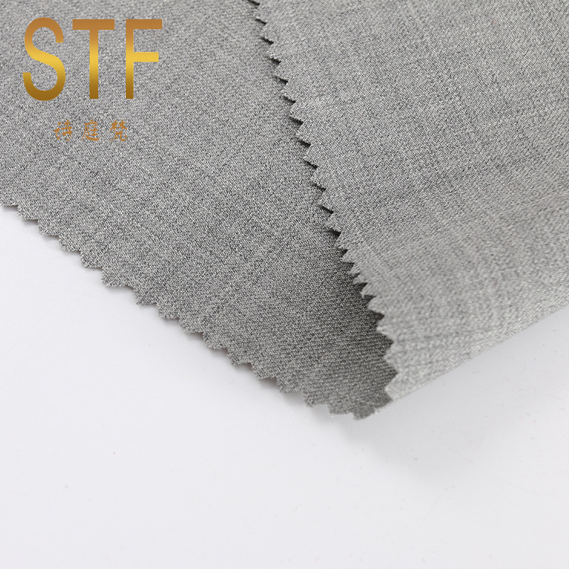 面料定制春秋时尚男士商务装面料羊毛西装面料精纺职业装毛料白底实物图