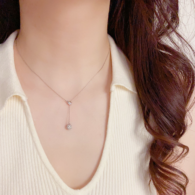 Una bola de diseño elegante que tomaban el temperamento de collar de 100 resolverá una ligera perfeccionada collares impresores de origen details Picture