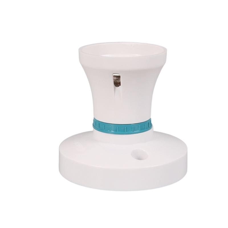 Ceiling-mounted screw-socket lamp holder, small flat-mounted screw-socket lamp head, screw-socket lamp holder, E27 lamp head, diameter 76mm, box /10 pieces Item Picture