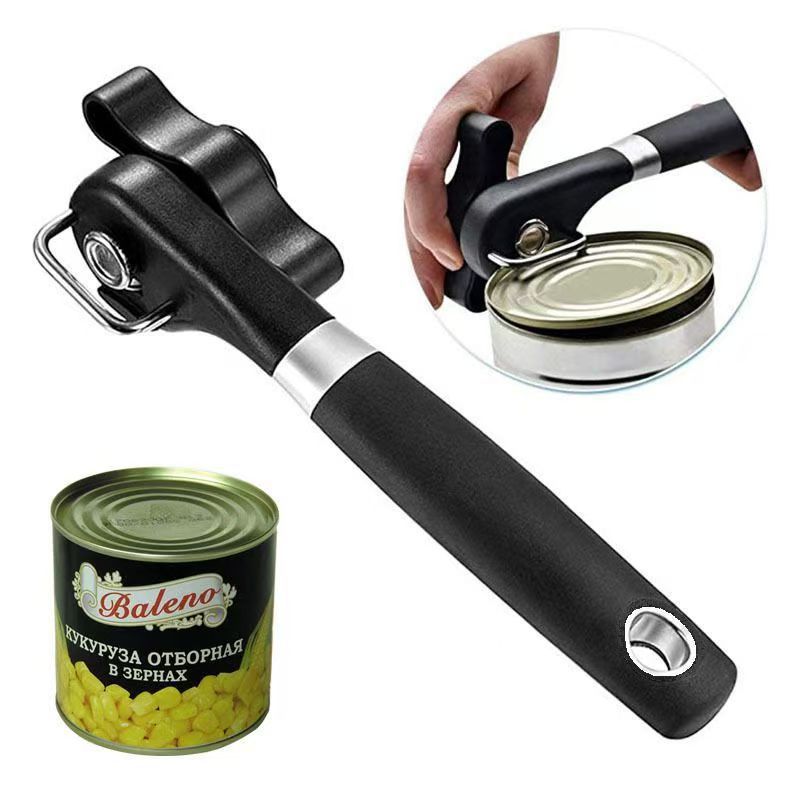 Wholesale stainless steel manual can opener, simple bottle opener, tin can opening tool, kitchen lid magic weapon Item Picture