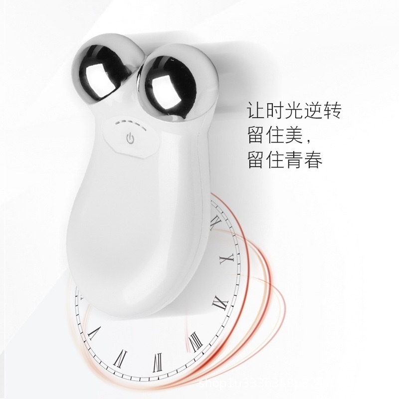 Cross-border foreign trade neck beauty device V facial lifting imported home massager Portable 3D roller skin rejuvenation microcurrent beauty device P52 Specification image