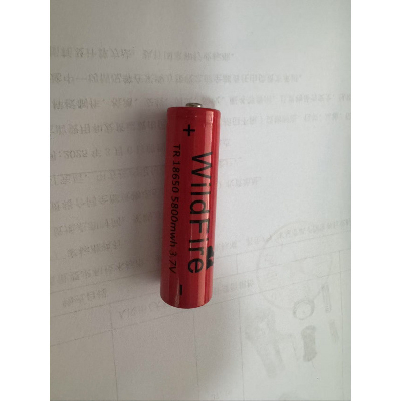 Lithium Battery 14500, Pointed Head, Large-Capacity 18650, Charging 26650 Battery, 3.7V, 1200-3000 Mah Item Picture