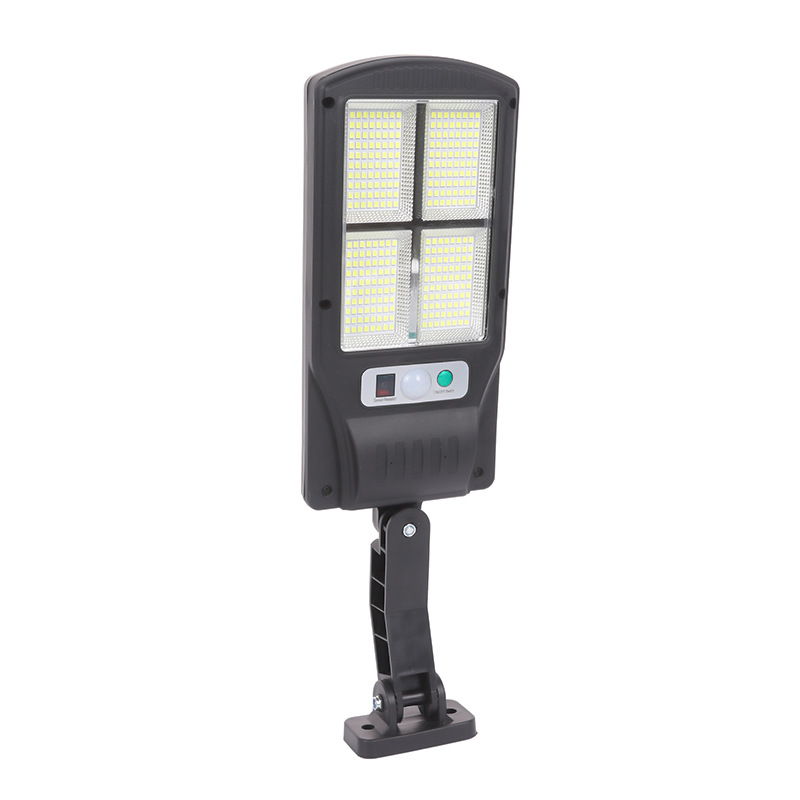 Solar integrated street lamp, led human body sensor courtyard light strip, remote control wall lamp, rural waterproof garden lamp, village Specification image