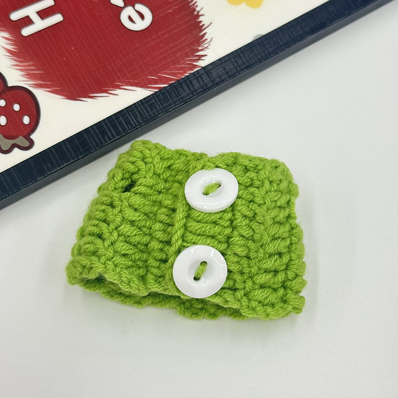 Shirley Rose Highland kt woolen top pendant crocheted sweater DIY Handmade cute kt cat knitted garment Specification image