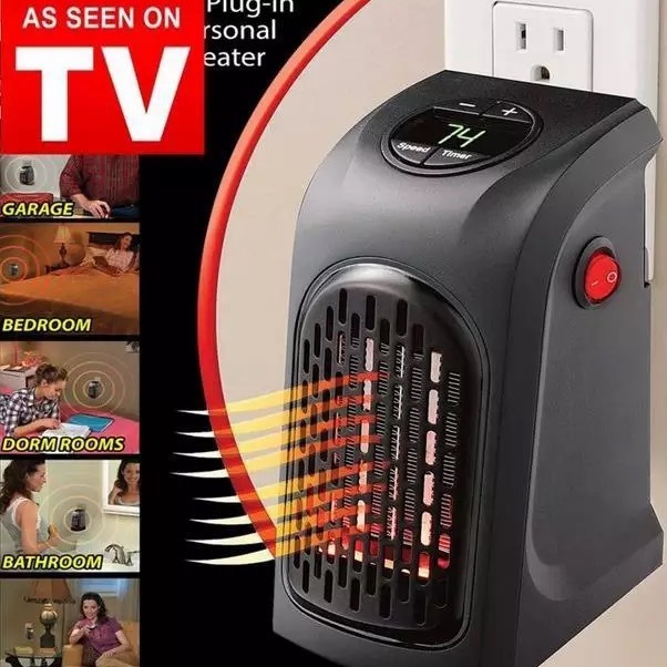 Cross-border foreign trade in-stock portable small mini electric heating fan, office and household heater, warm air fan, heater