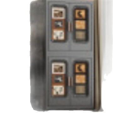 北欧中古风黑衣柜家用塑料收纳柜简约现代玄关柜酒柜储物柜收纳柜白底实物图