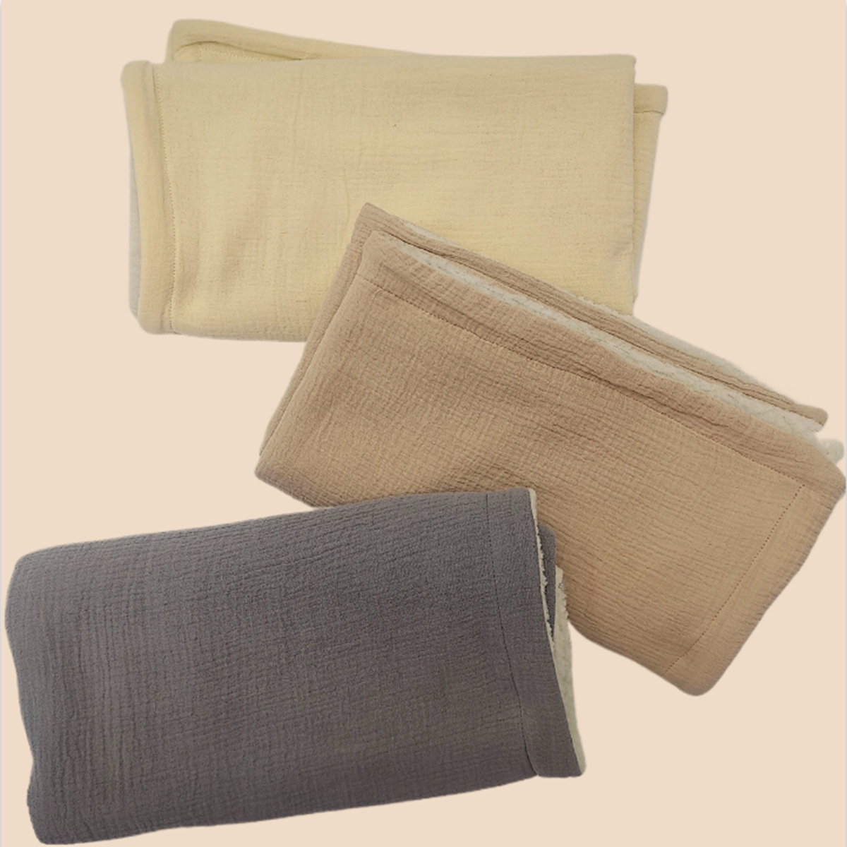 双层纱布/新生儿用品包被包单/包被/婴儿/婴儿毯婴儿卡通细节图