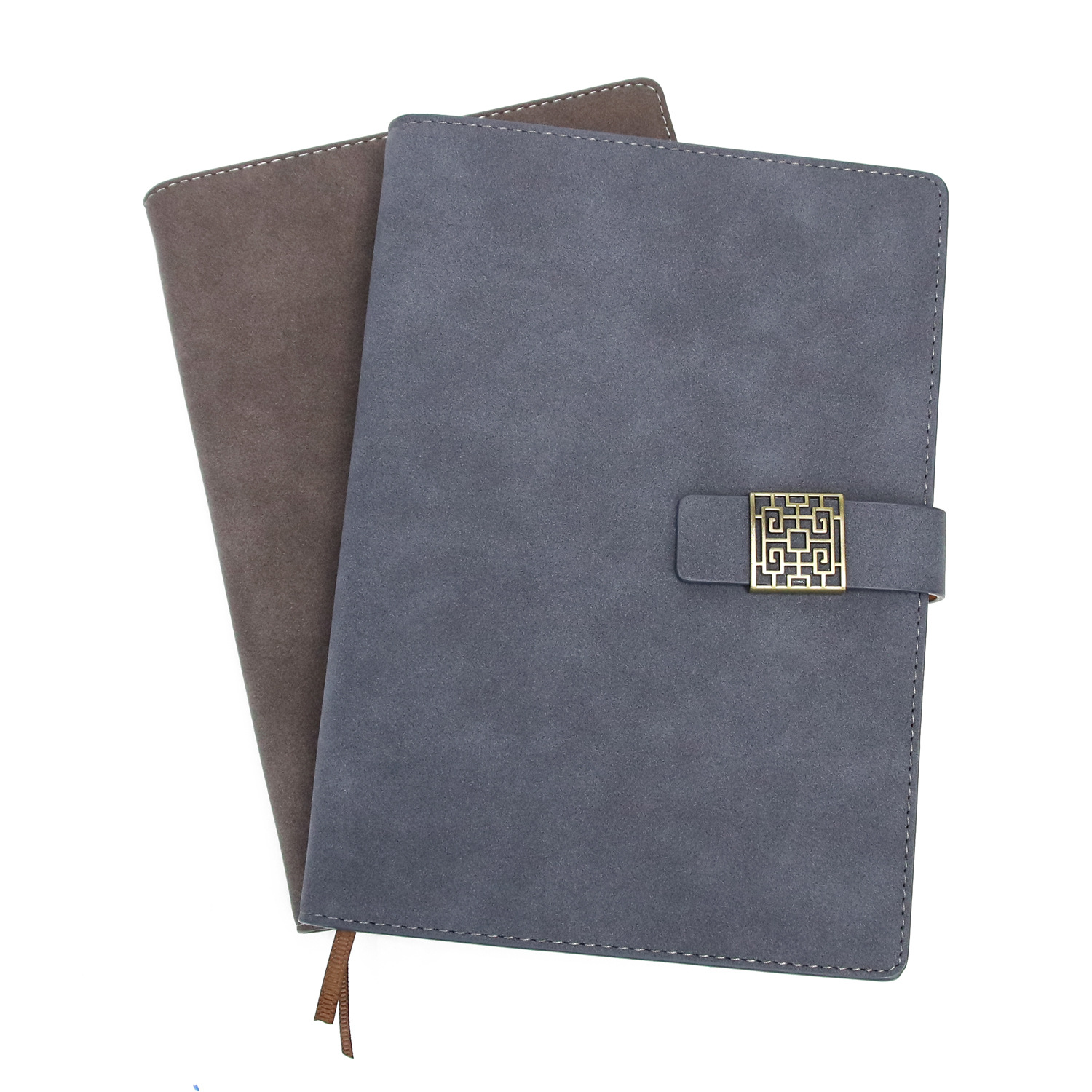 Customizable logo cross-border foreign trade exclusive leather diary A5 multi-color hardcover notebook Specification image