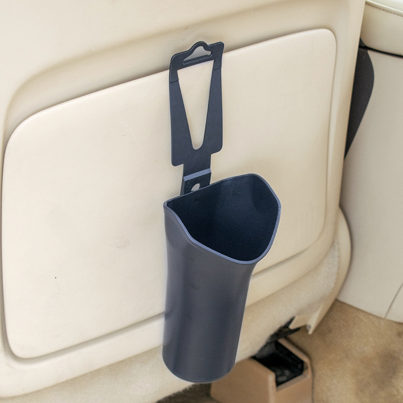Car umbrella storage bucket, waterproof umbrella cover, car interior seat back, multi-functional storage rack, trash can, miscellaneous bin Application Scenario