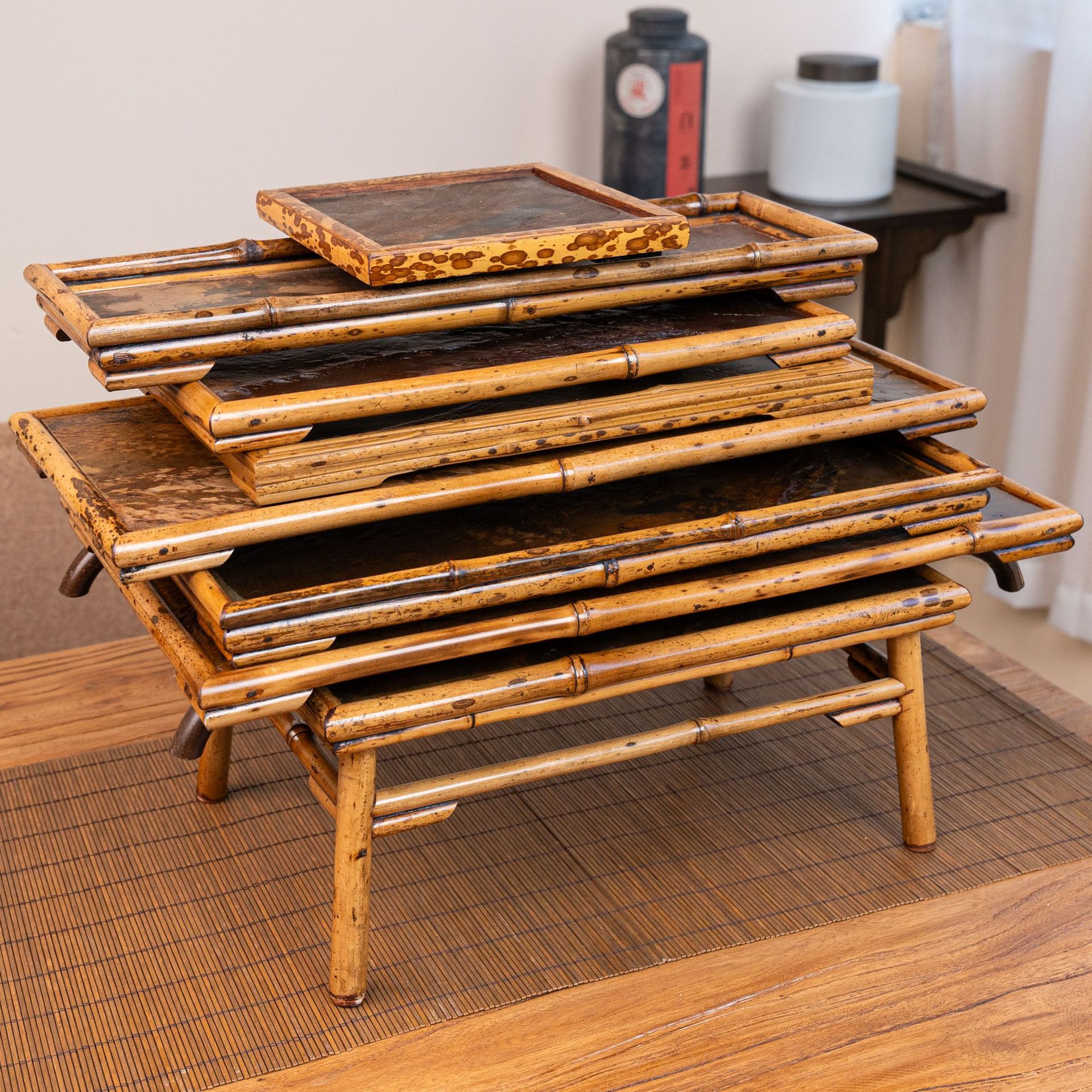 竹制品/纸伞/手工竹制品/扇子/跨境电商竹制品产品产品图