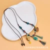 Ethnic style, Bohemian style, multi-treasure necklaces, cheongsams, cotton and linen clothes, accessories, collectibles, tassels, necklaces, best-selling wholesale items Item Picture