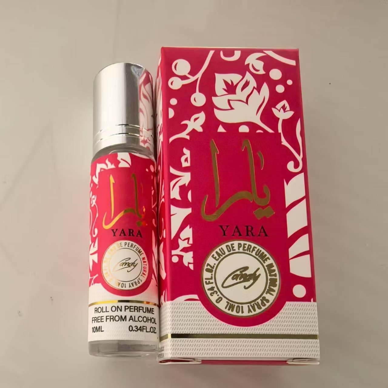 Arabian Yara ball perfume hombre mujer YARA foreign trade perfume larga duración pastel 10ML bálsamo foreign trade oriente medio Specification image