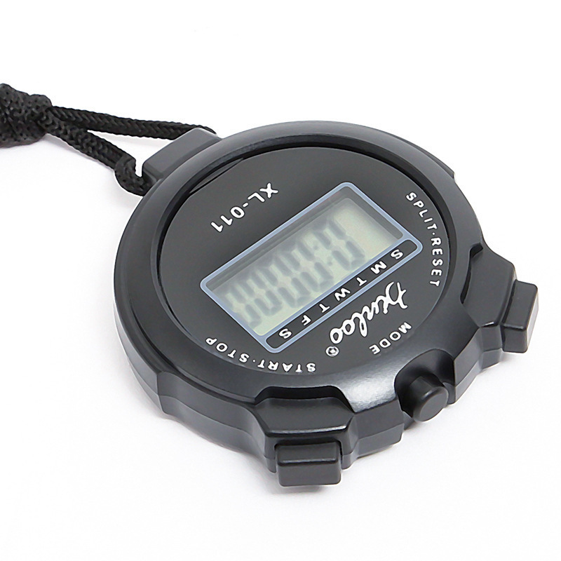 Electronic stopwatch, large screen digital timer, student, running coach, referee, fitness stop, date and time 011 Item Picture