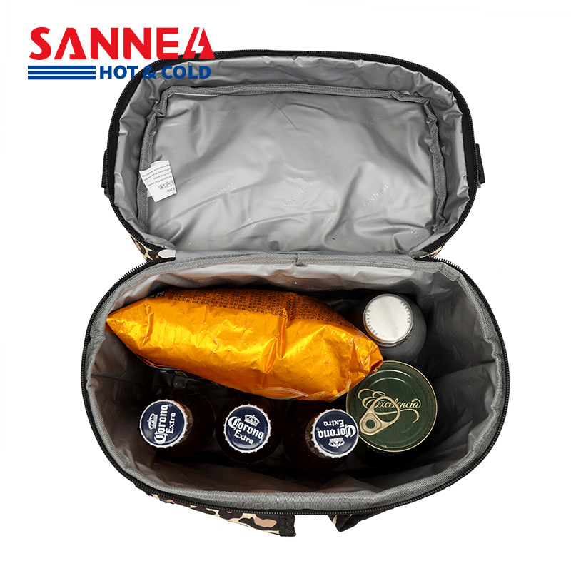 Cross-border popular bento bags with adjustable shoulder straps, lunch bags, food handbags, insulated lunch bags and ice packs are in stock Item Picture