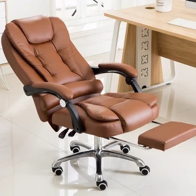 Genuine leather boss chair, office chair, computer chair, home sitting chair, office chair, comfortable long-sitting sofa, business chair Application Scenario
