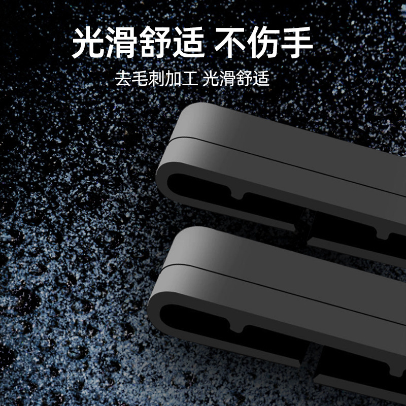 In-stock miner's lamp headlight accessories, safety helmet headlight, plastic snap fastener, anti-slip buckle, non-drilling hook, miner's lamp headband Application Scenario