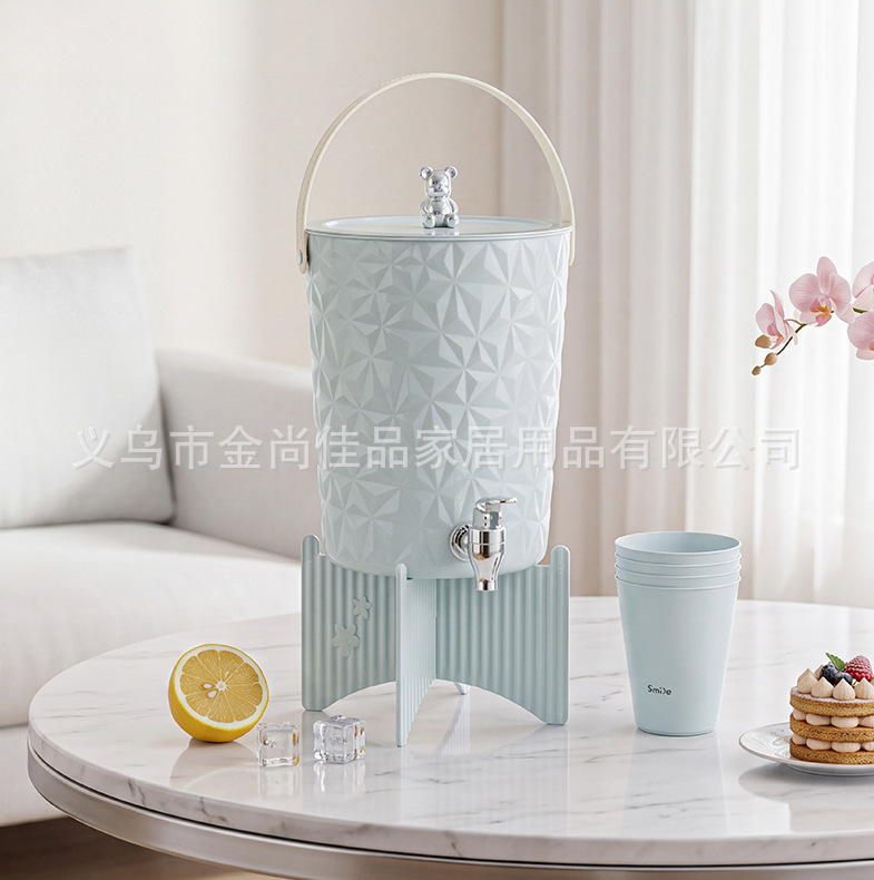 water pot新款轻奢冷水壶饮料果汁花茶桶大容量高颜值凉水壶