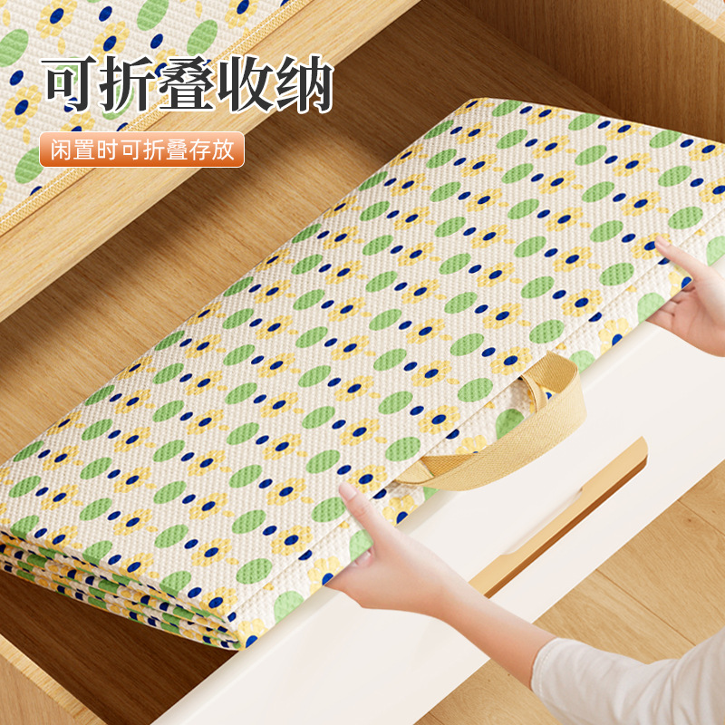 Colcha ropa hogar bolsa de almacenamiento dormitorio plegable dormitorio miscelánea organizar bolsa bolsa de embalaje de mudanza no tejido Specification image