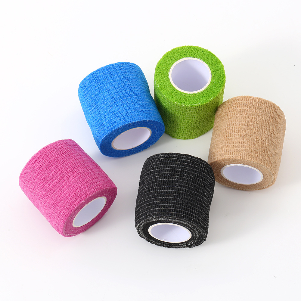 Wholesale of 2025 new tattoo machine auxiliary bandage anti-slip fixing tape, specially designed for tattoo work, breathable and non-allergenic Specification image