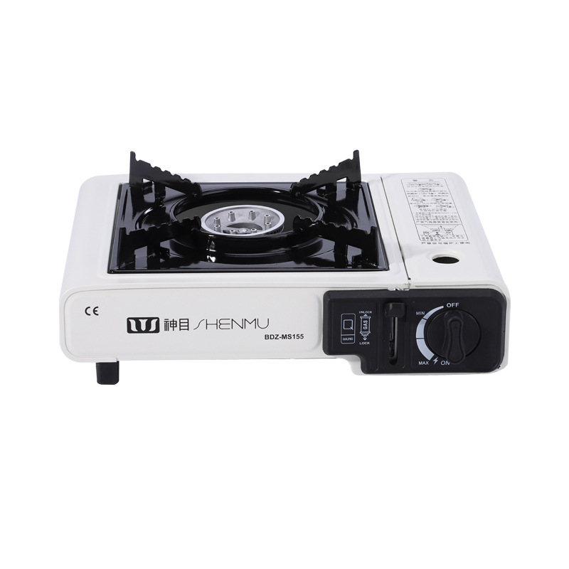 卡式炉/迷你炉头/液化氣小爐/钢瓶煤气罐/卡式炉韩式白底实物图