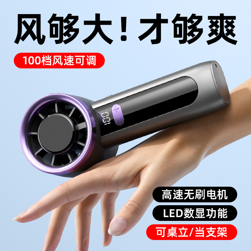 小风扇/风扇/小风扇带底座/手持小风扇/手持冷风扇产品图