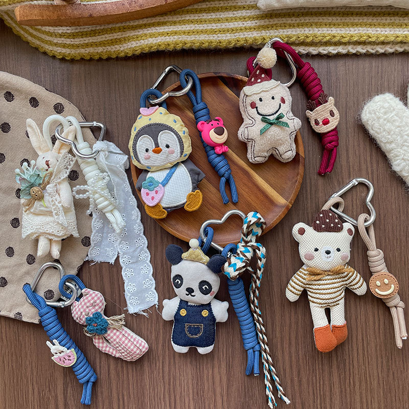 公仔挂件实物图