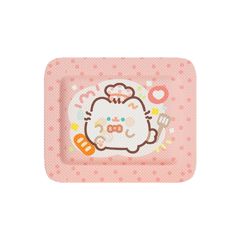 暖手宝/暖宫贴/暖手/艾灸贴/暖宝宝贴卡通白底实物图