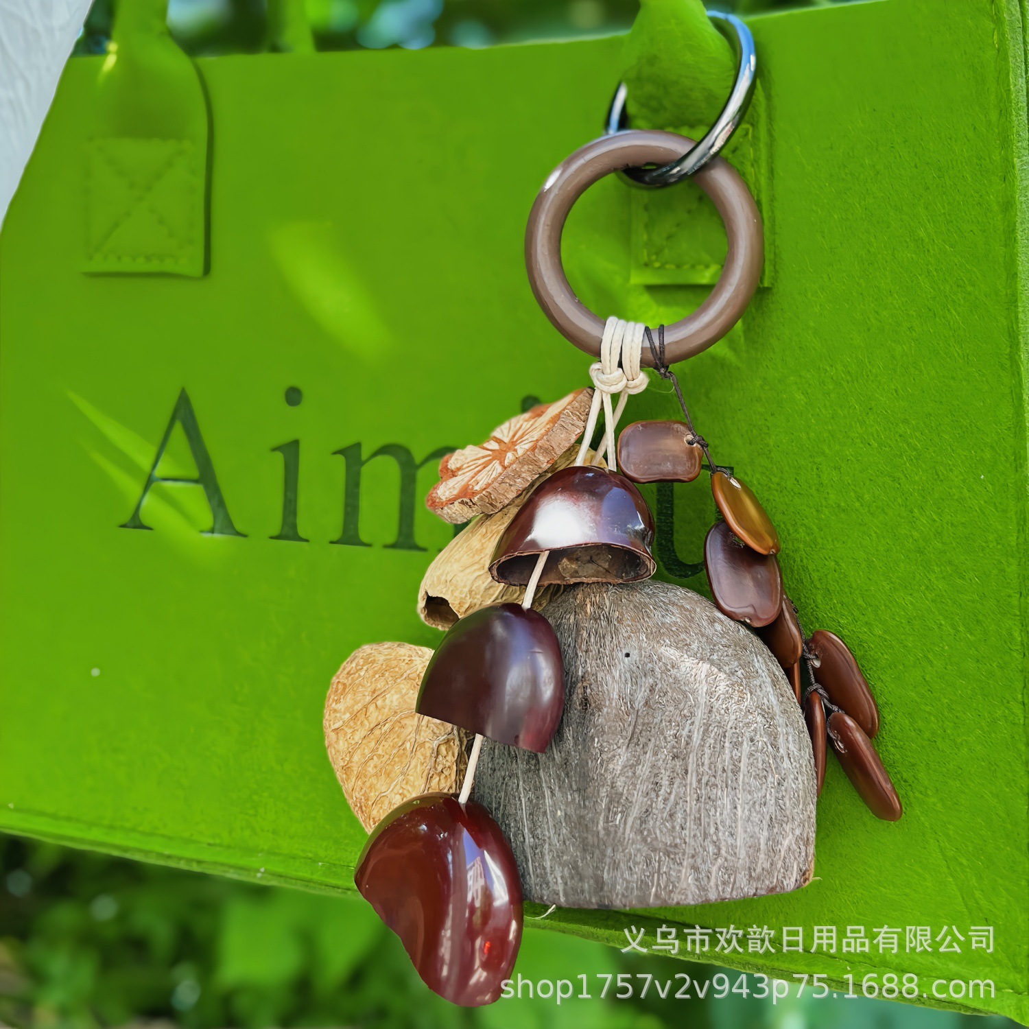 风铃/风铃果壳/果壳疗愈/果壳/玻璃风铃产品图