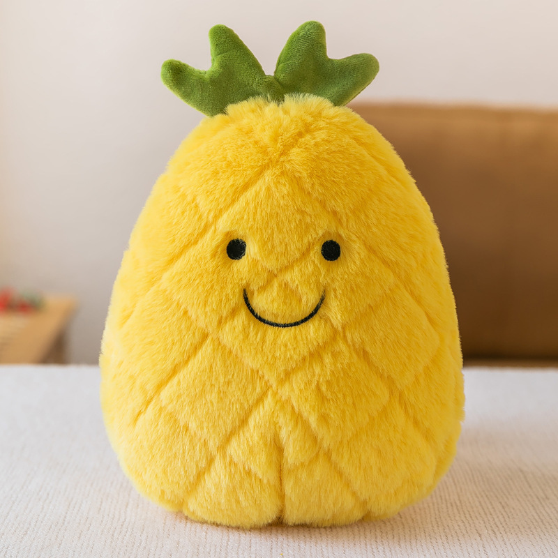 Wholesale of new 8-inch soft fruit dolls, wedding throwing dolls, children's dolls and plush toys Specification image