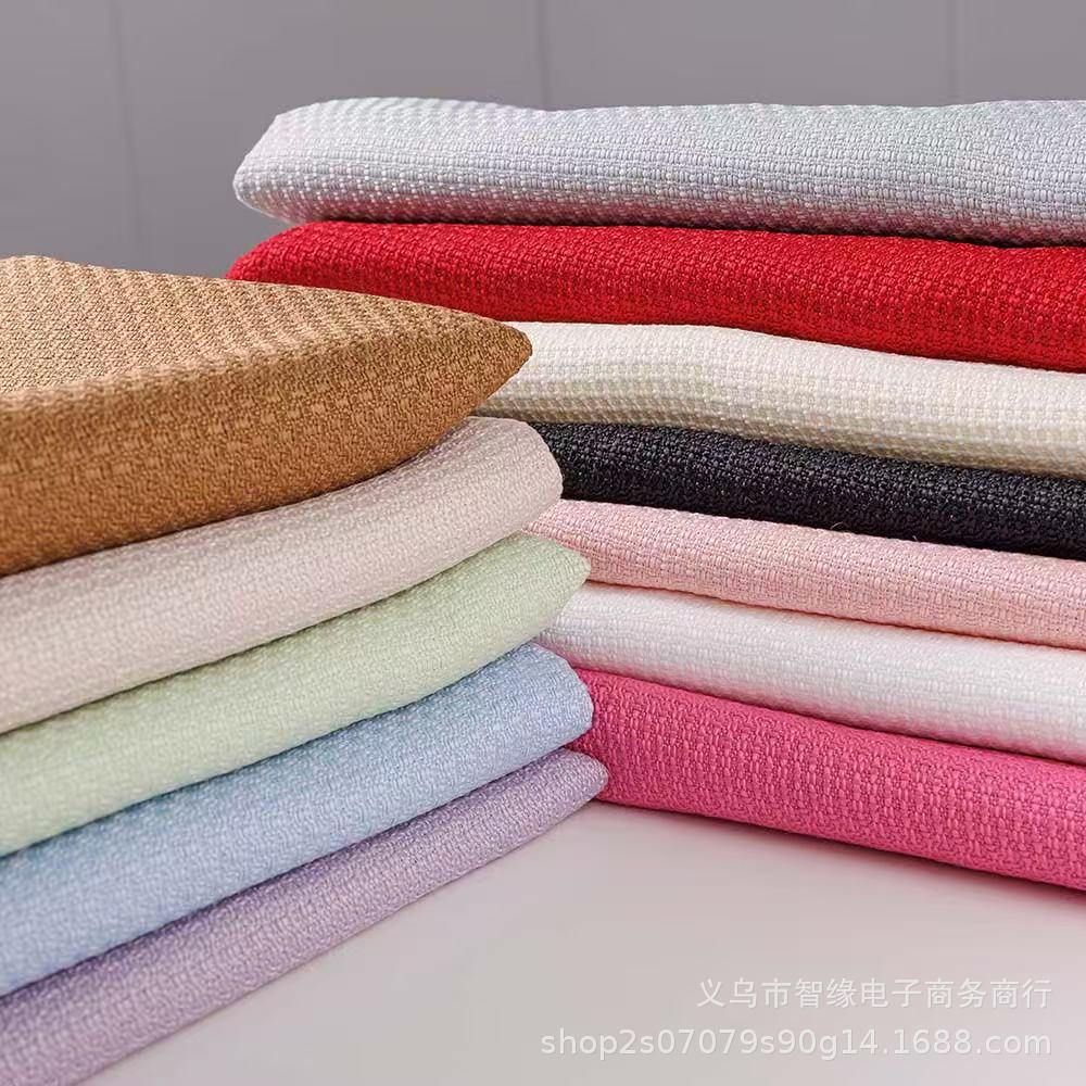 小香风布料服装面料女装西装半身裙短裙时装春秋涤纶布箱包饰品布