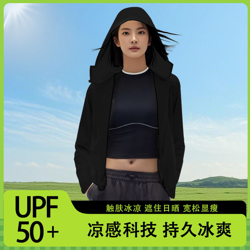 Summer 2025 new style of thin outer sun-protective clothing with a hood, UV protection, light and breathable Application Scenario