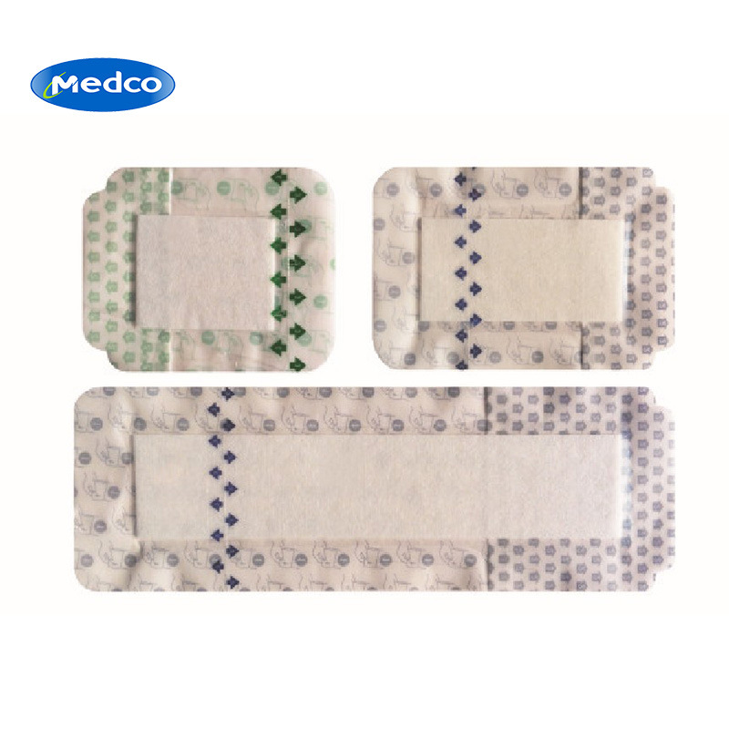 Cross-border exclusive PU waterproof dressing patch, neutral English packaging, medical sterile dressing patch, transparent waterproof protective patch