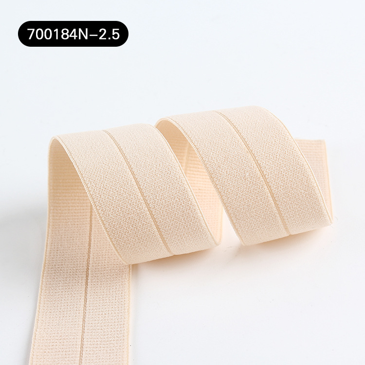 Factory direct sales: 2.0 threaded edge high-elasticity elastic band underwear, bras, down jackets, webbing weaving details Picture