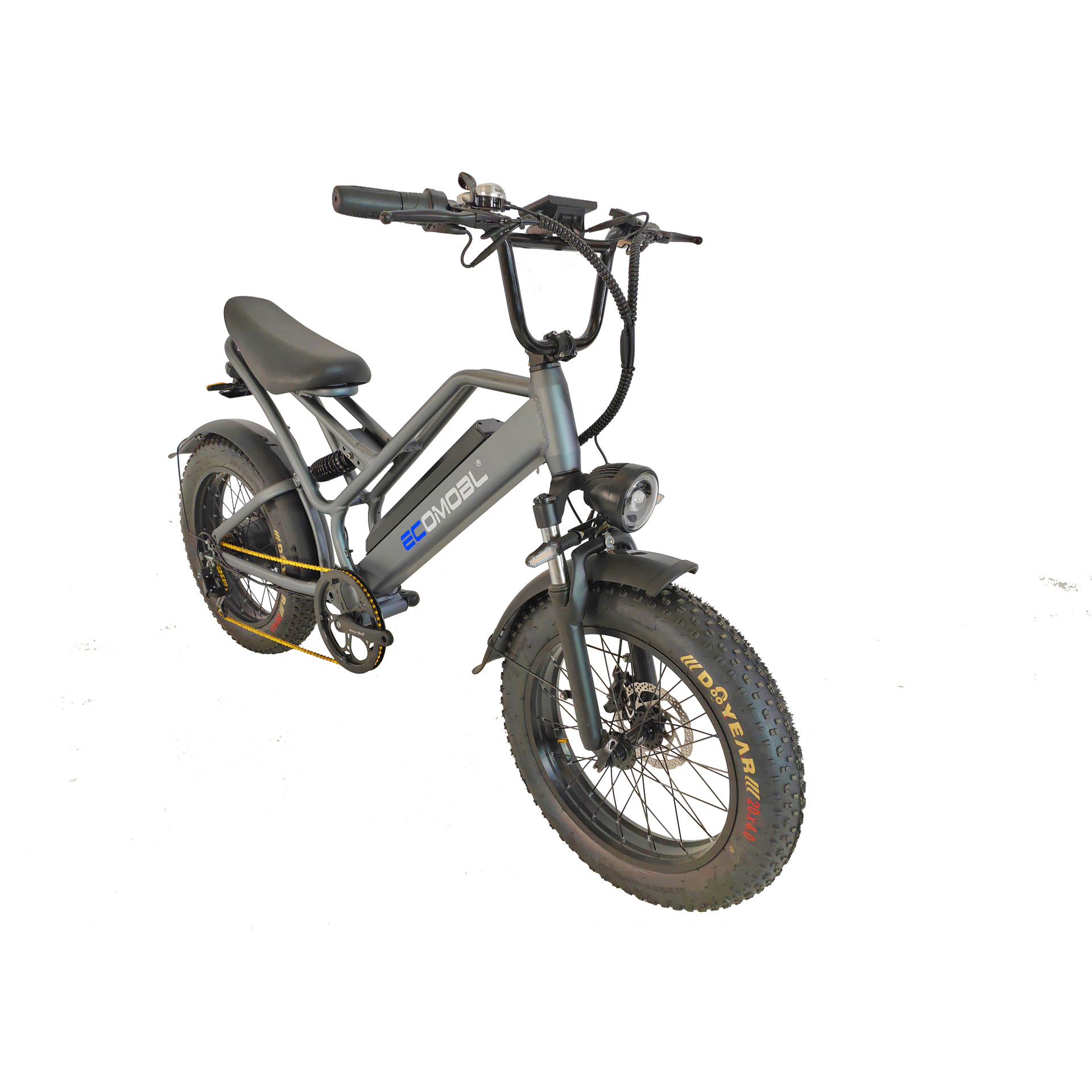 Electric bicycle double-shoulder front fork shock absorption, electric bicycle frame design, electric bicycle towing bracket Specification image