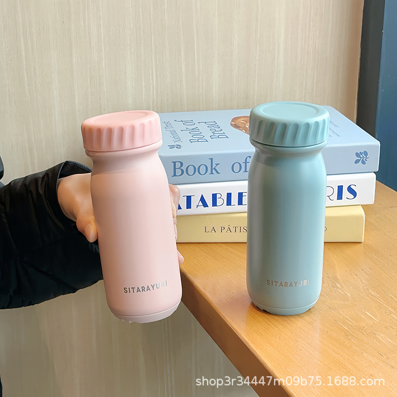 New outdoor lightweight portable insulated cup, ultra-light water cup gift wholesale, fashionable, high appearance level, portable sports details Picture