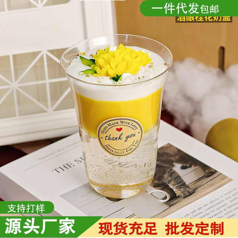 创意新品桂花香薰蜡烛伴手礼家居摆件礼物送男女朋友高级感批发