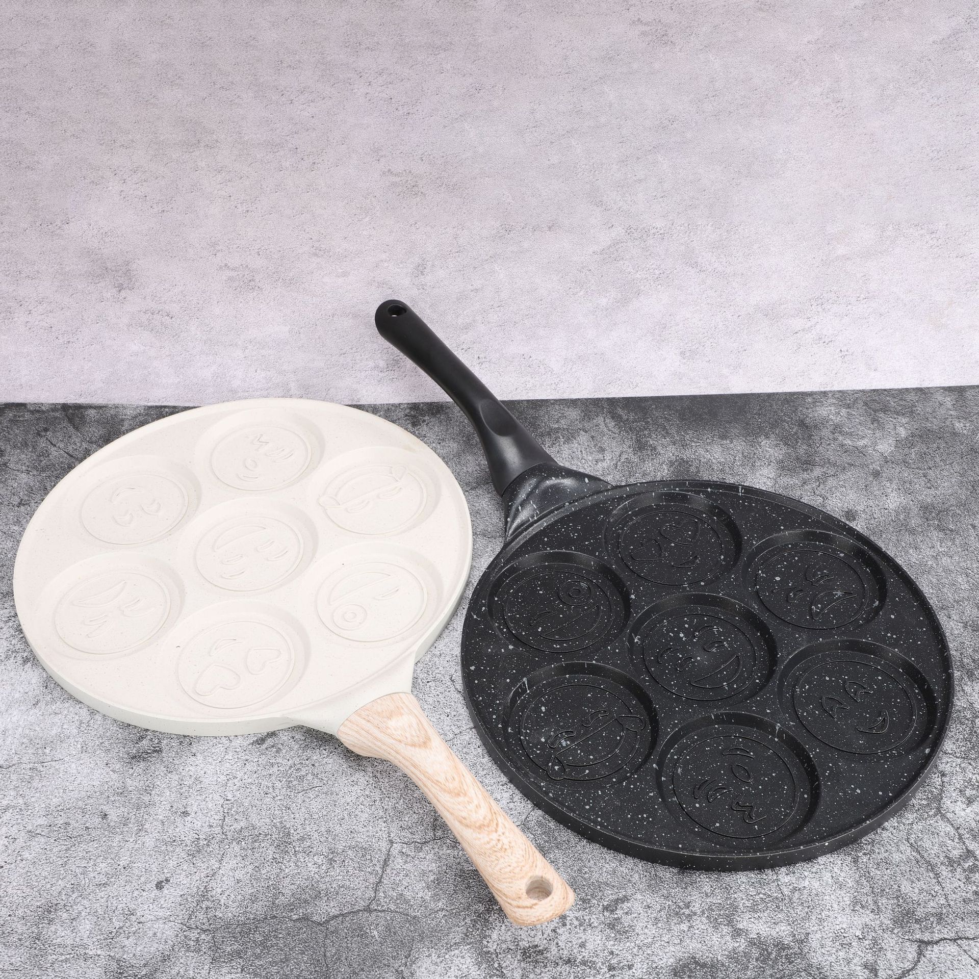 XY201七孔煎蛋锅商用蛋堡早餐锅家用荷包蛋鸡蛋汉堡锅煎蛋饺神器